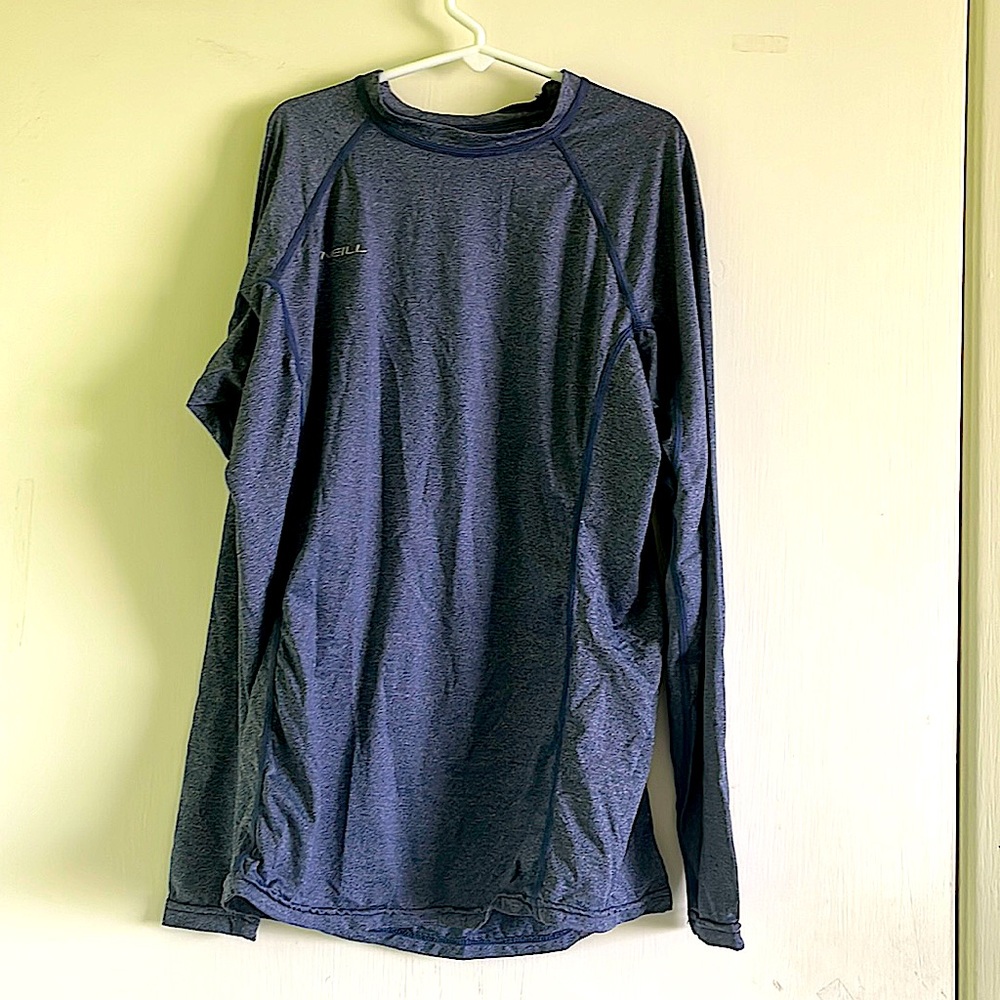 O’Neill blue rash guard kids size Large